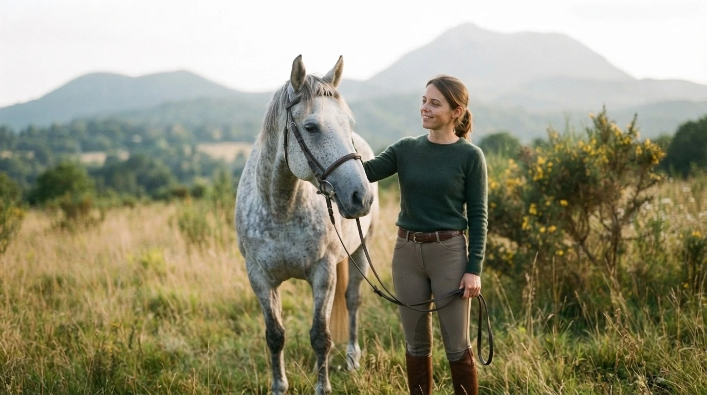 Cours d'équitation à Saint-Menoux, Allier